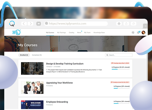 ELearning UI HR