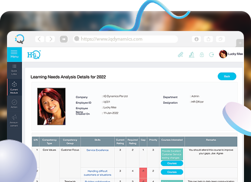 Training Development UI HR