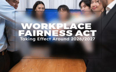 Blog 38 Upcoming Workplace Fairness Act (WFA) in Singapore in 2026 or 2027
